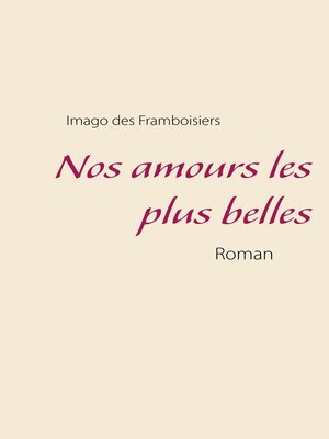 cover image of Nos amours les plus belles